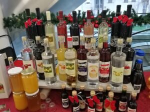 Ilustracija: vino i rakija, foto: Svetlana Kovačevič, Domaćinska kuća